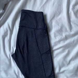 Navy blue aerie leggings size small